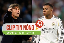 Chelsea muốn tái hợp Conte, Real Madrid đón tin mừng về chấn thương Mbappe (Clip tin nóng)