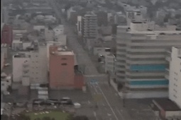 VIDEO: Động đất mạnh làm rung chuyển Hokkaido - Nhật Bản