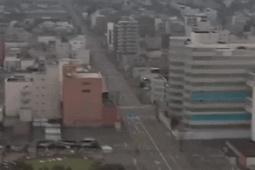 VIDEO: Động đất mạnh làm rung chuyển Hokkaido - Nhật Bản