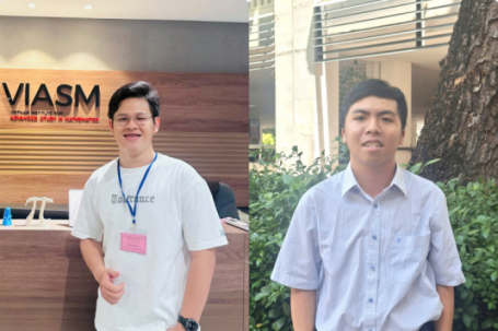​Hai nam sinh có công bố quốc tế 'xuất sắc' về Toán