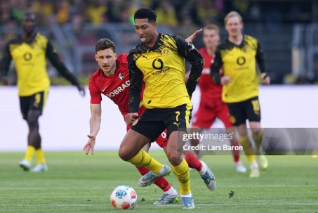 Video bóng đá Dortmund - Freiburg: "Phủ đầu" 3 bàn, không thể gượng dậy (Bundesliga)