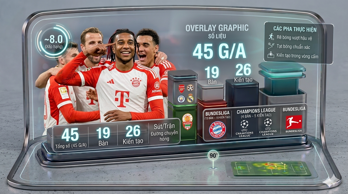 Ngôi sao tỏa sáng: Olise hay nhất thế giới, Đình Bắc tiến gần danh hiệu Quả bóng vàng - 1