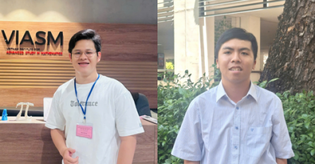 ​Hai nam sinh có công bố quốc tế "xuất sắc" về Toán