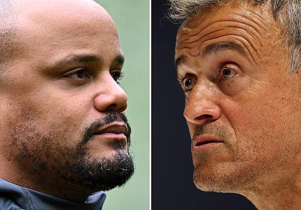 Đấu trí Kompany - Enrique: Một người đã giàu kinh nghiệm và trên đỉnh cao sự nghiệp, người kia đầy khao khát lật đổ tiền bối