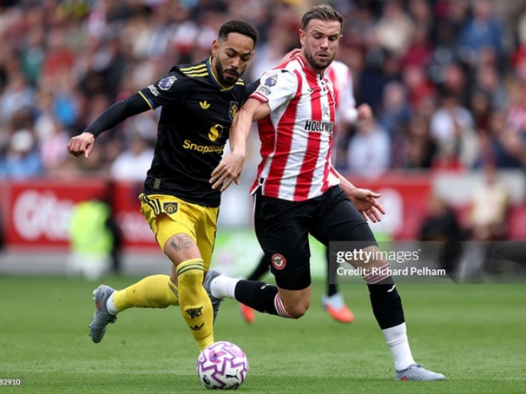 맨유 vs 브렌트퍼드 경기 관련 이미지