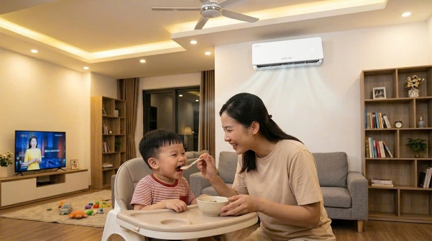 Với những gia đình bận rộn, chỉ cần kích hoạt ACF định kỳ 2-3 tuần/lần là đã có thêm giải pháp chăm sóc điều hòa tiện lợi, giảm bớt nỗi lo vệ sinh giữa các lần bảo dưỡng tổng thể.