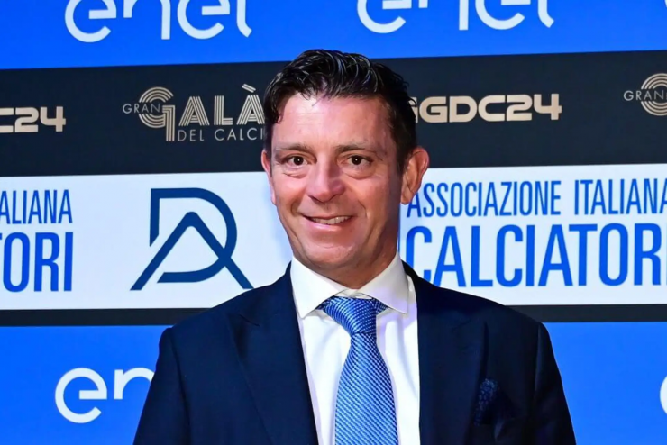 Gianluca Rocchi, Trưởng ban Phân công Trọng tài cho hai hạng đấu cao nhất Serie A và Serie B. Ảnh: AFP