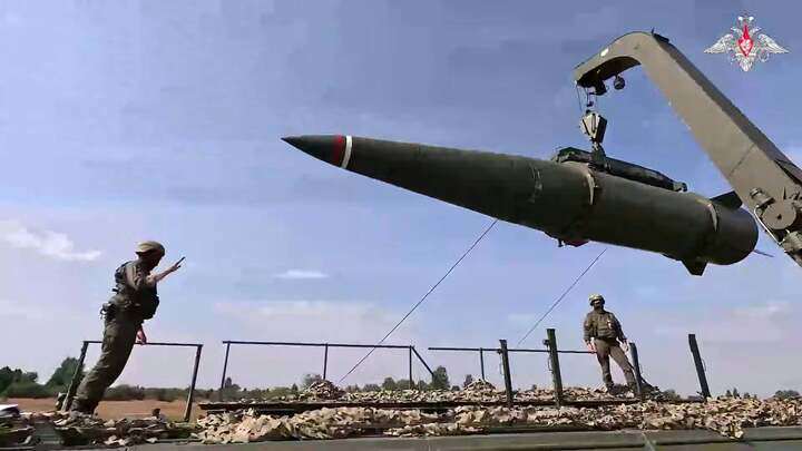 Tên lửa Iskander của Nga. Ảnh The Independent