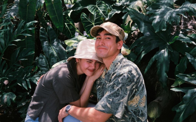 Urassaya Sperbund và Nadech Kugimiya. Ảnh: Instagram