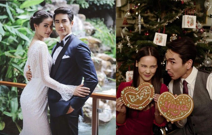 Nadech Kugimiya và Urassaya Sperbund. Ảnh: Instagram