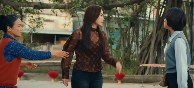 Xảy ra cãi vã giữa Xuân và Quỳnh. Ảnh VTV