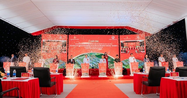 Tập đoàn Onsen Fuji chính thức khởi công Khu công nghiệp Thanh Bình Giai đoạn II tại Thái Nguyên