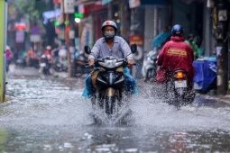 Từ chiều tối nay, miền Bắc đón mưa rất to