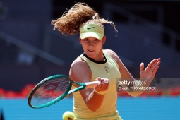 Tennis đỉnh cao Madrid Open: Andreeva đoạt vé vào bán kết