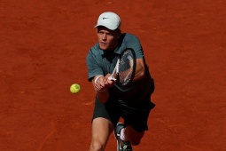 Video tennis Sinner - Norrie: Áp đảo set 1 (Madrid Open)