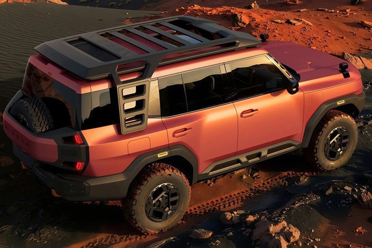 Nissan hồi sinh huyền thoại Terrano dưới dạng SUV khung gầm rời - 5