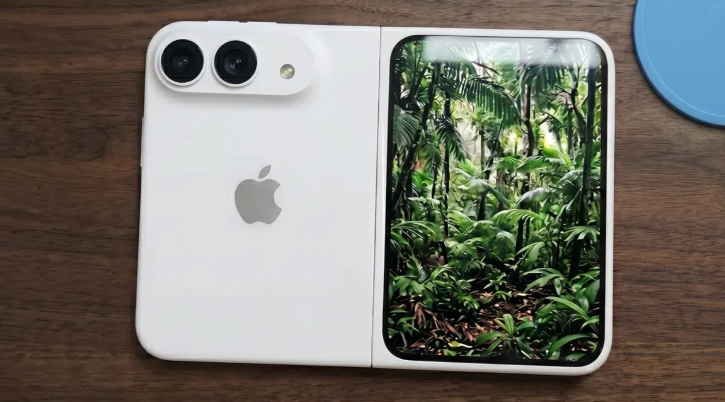 Ảnh concept iPhone màn hình gập.