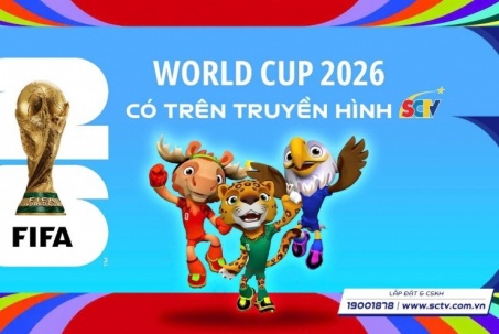Trọn mùa bóng – Trọn trải nghiệm World Cup 2026 trên SCTV