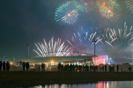 Chọn vị trí đẹp xem pháo hoa ở Hà Nội tối 28/4