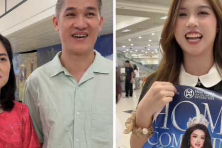 Bố làm kinh doanh, mẹ kế toán của Phương Oanh gây chú ý