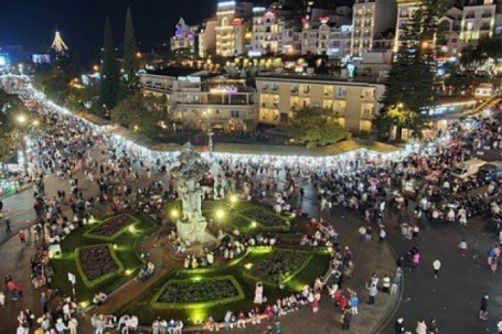 Trong 3 ngày, du lịch Lâm Đồng thu về 768 tỉ đồng