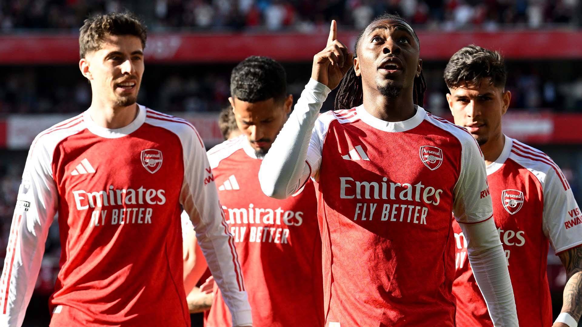 Eze ngày càng hoàn thiện bản thân trong đội hình Arsenal