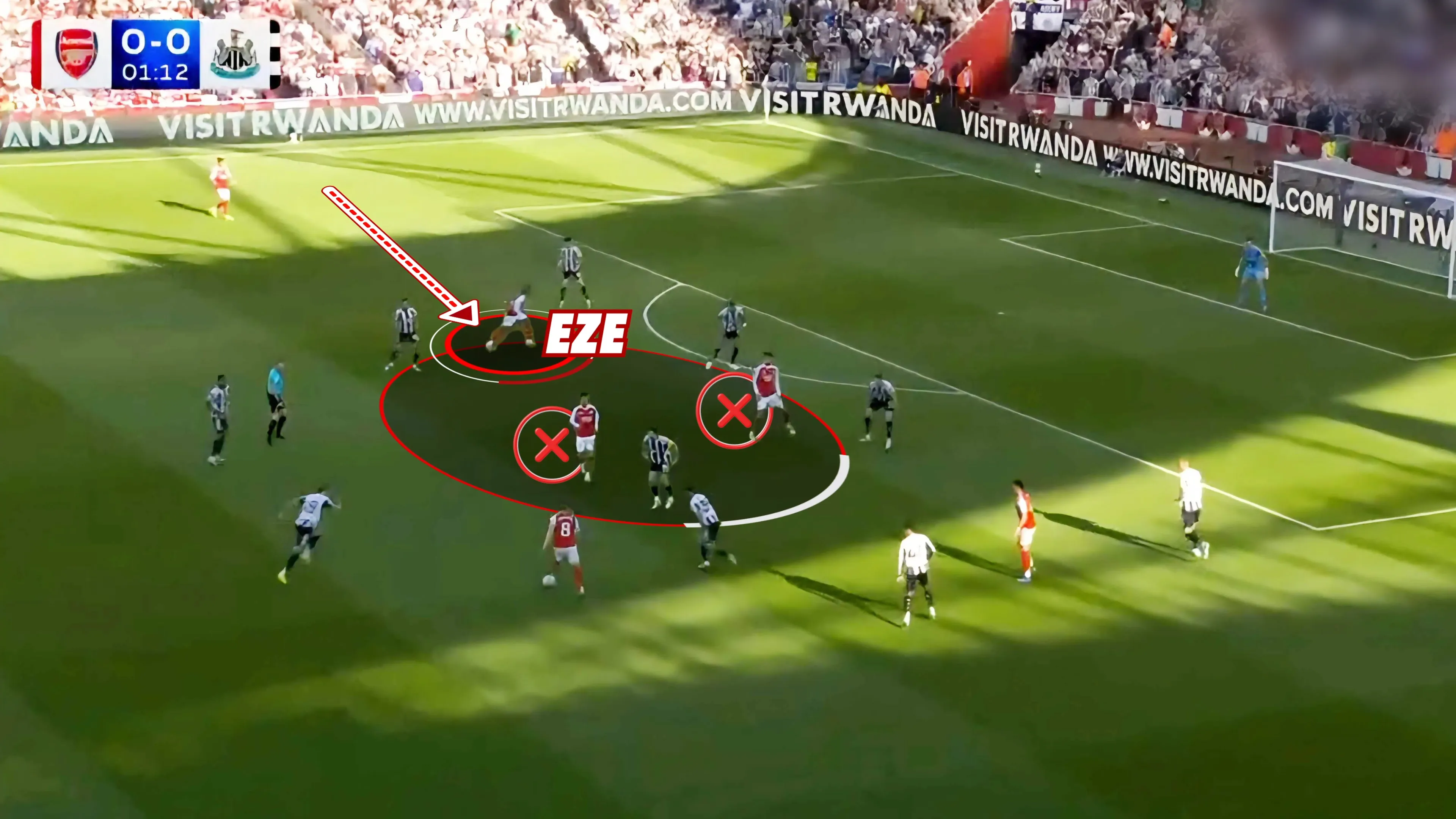 Eze được trao khoảng không gian cực kỳ quan trọng để hoạt động