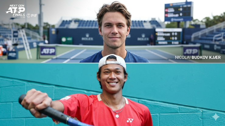 Nicolai (ảnh trên) và&nbsp;Sakamoto (ảnh dưới) cũng được Sinner đánh giá rất cao