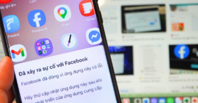 Facebook lại gặp lỗi bất thường