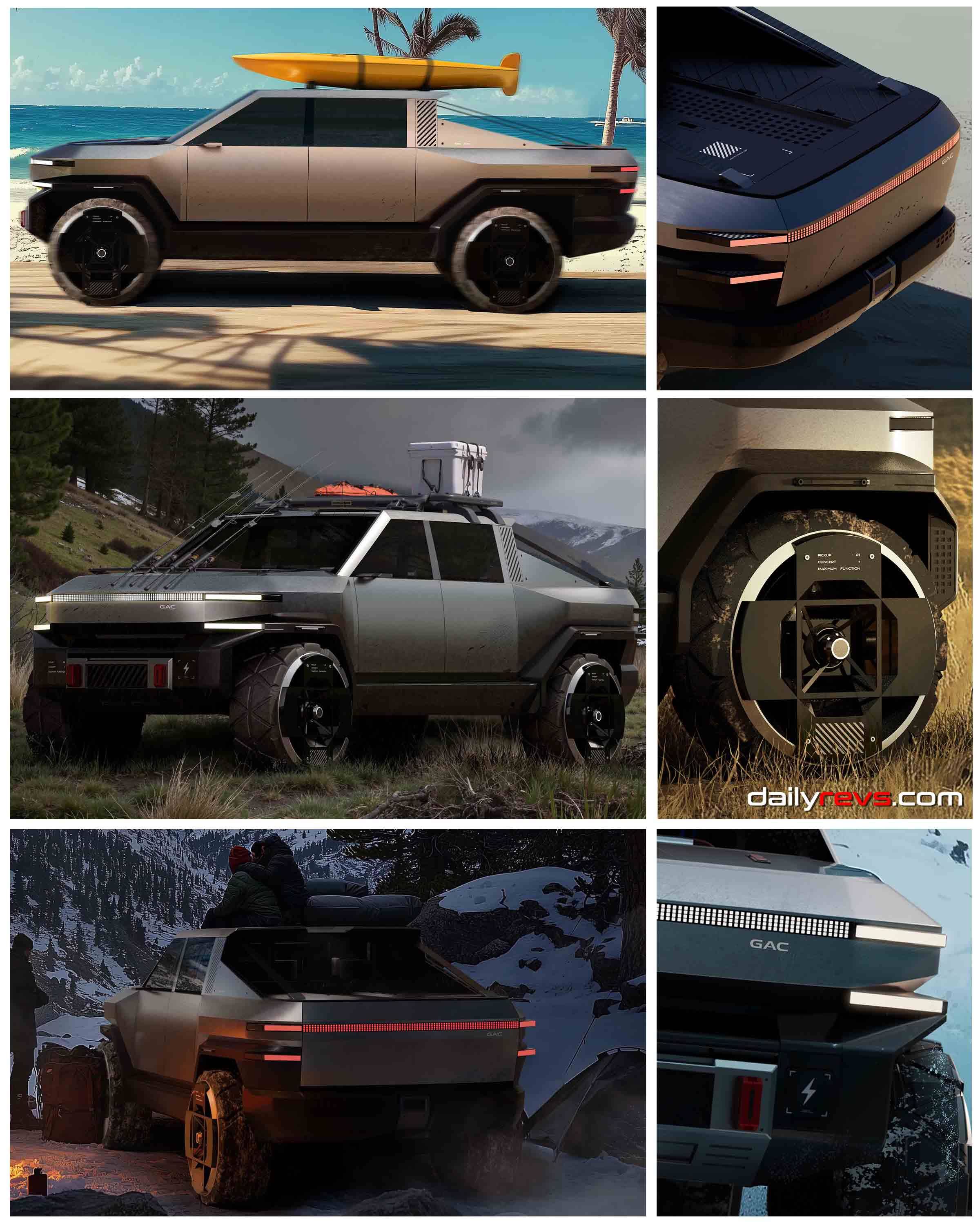 Mẫu xe concept này được cho là trang bị hệ truyền động điện mạnh mẽ.