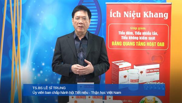 TS.BS Lê Sĩ Trung phát biểu tại hội nghị