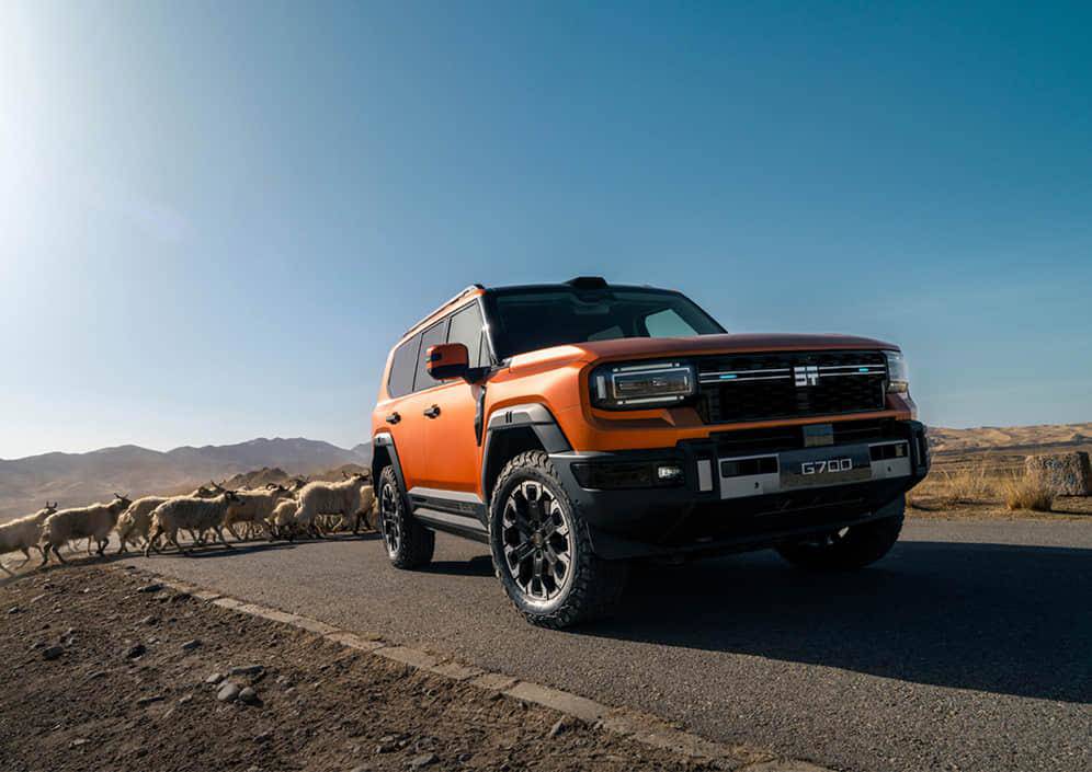 Mẫu xe SUV đa dụng Jetour G700.