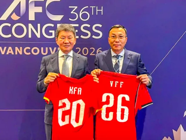 Tuyển Việt Nam có cơ hội giao hữu tuyển Hàn Quốc