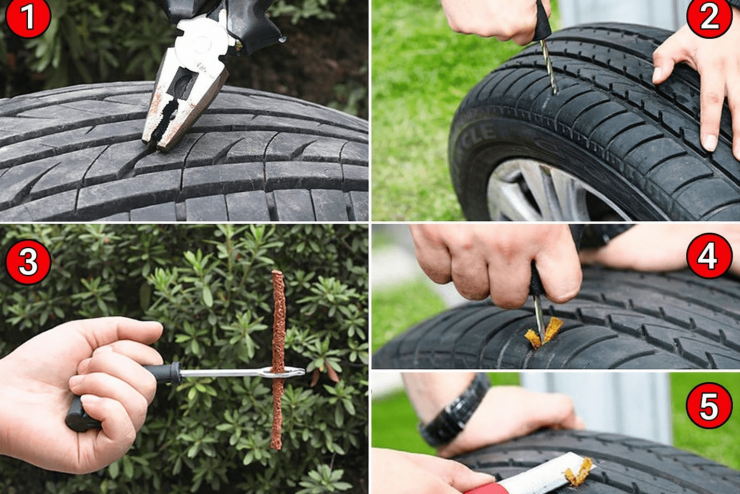Có nên vá dùi lốp không săm? - 2