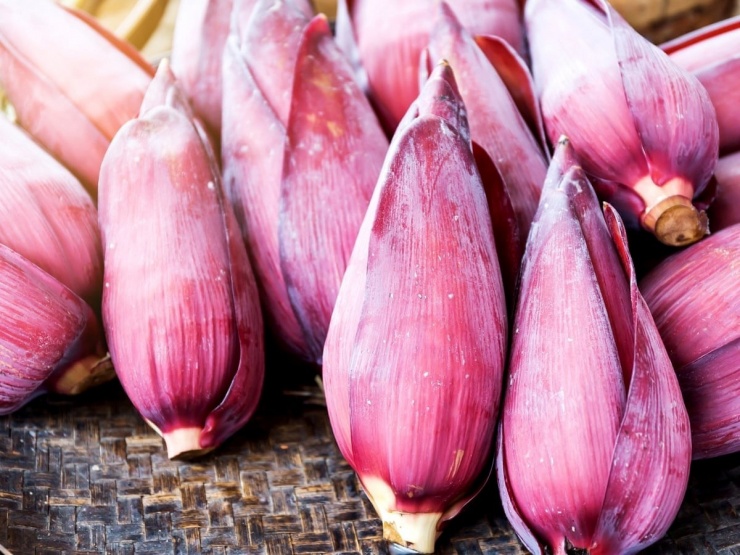 Hoa chuối được ví như một vị thuốc quý cực tốt cho sức khỏe. (Ảnh minh họa)