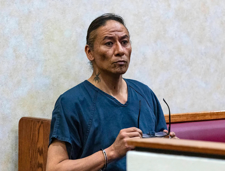 Nam diễn viên tại phiên tòa xét xử.