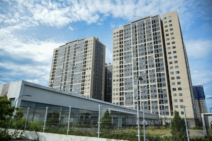 Một khu nhà ở xã hội trên địa bàn Hà Nội.