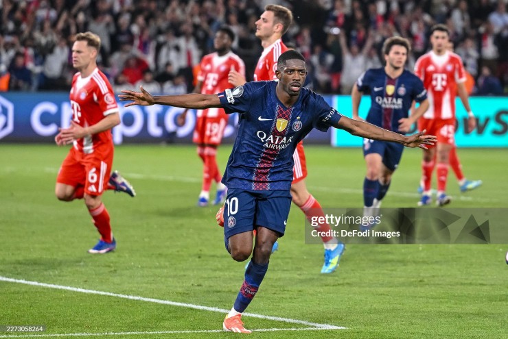 Đêm Paris huyền ảo ở Cúp C1: Đại tiệc bàn thắng, Dembele & "Maradona mới" nhảy múa