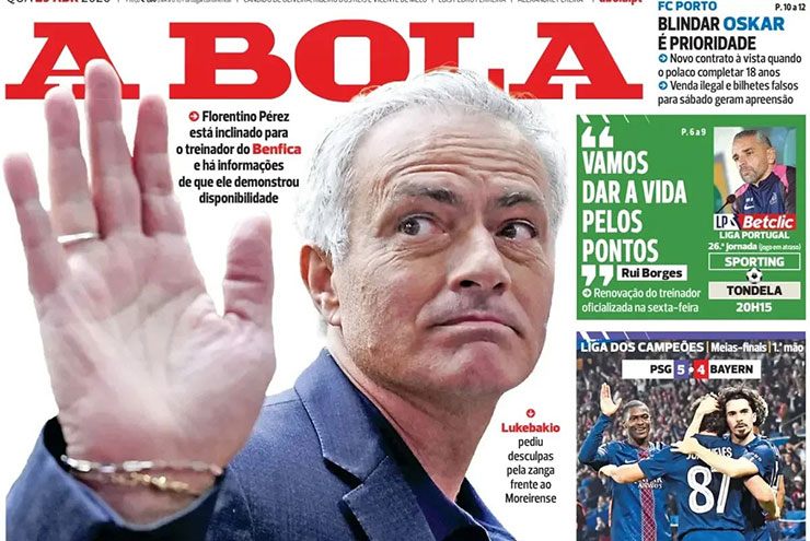 Mourinho được tự do về Real Madrid khi Benfica đã "chấm" HLV Fulham