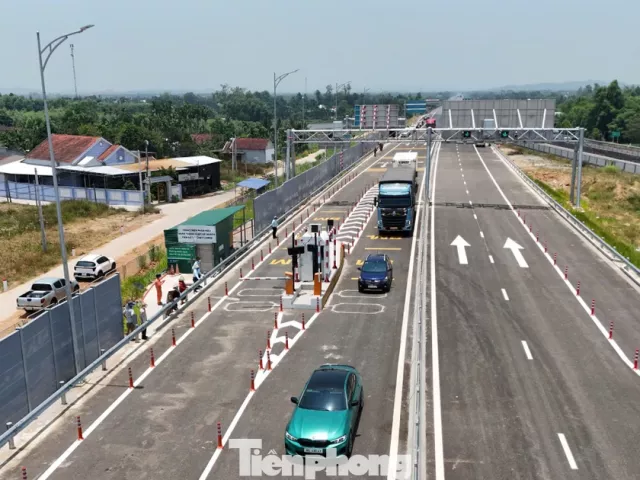 Chính thức thông xe cao tốc Quảng Ngãi - Hoài Nhơn