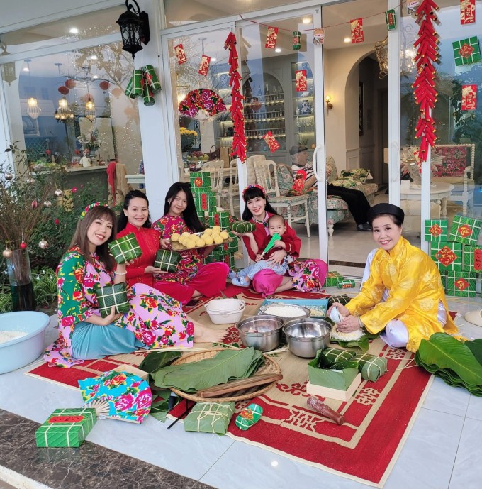 Không gian xanh mướt trong biệt thự nghỉ dưỡng nhà Mạnh Trường