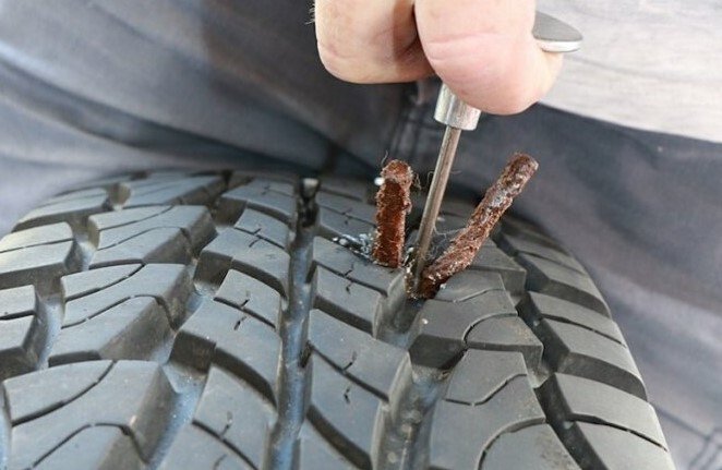 Có nên vá dùi lốp không săm? - 1