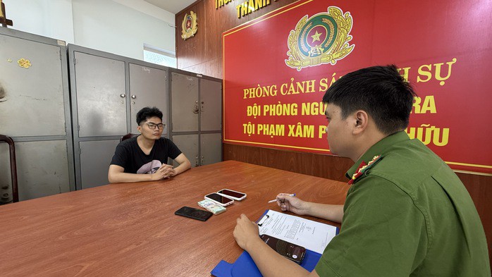 Cơ quan công an đang tạm giữ hình sự đối tượng Trần Trung Nghĩa để điều tra về hành vi trộm cắp tài sản