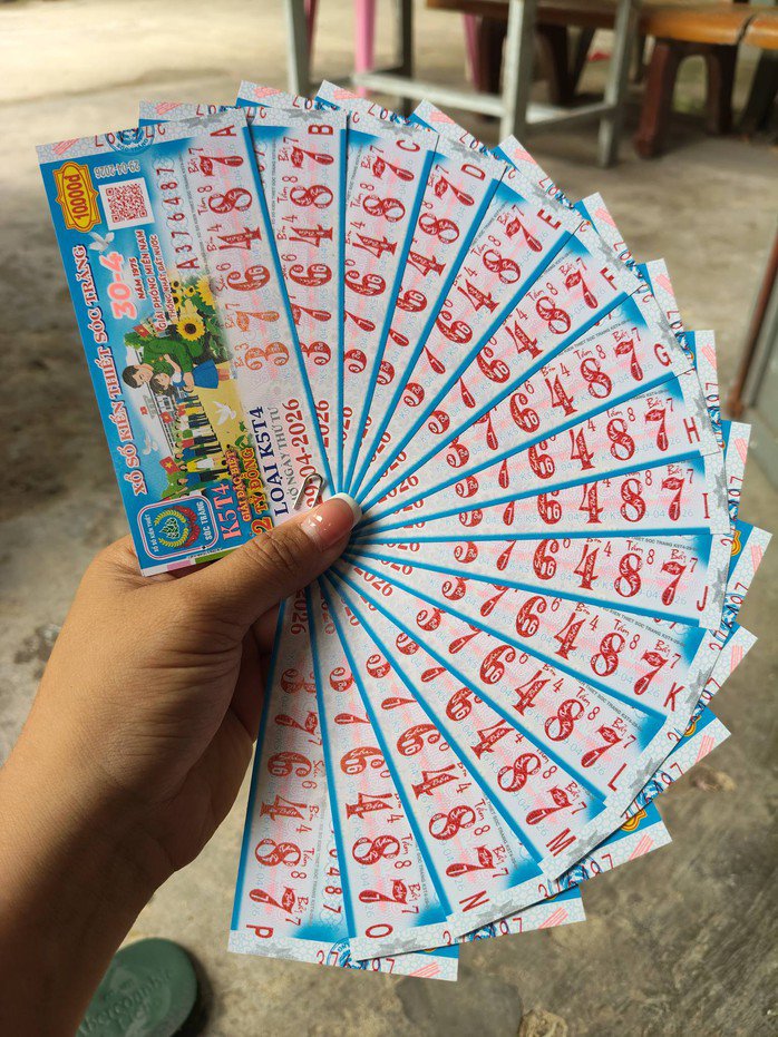 Xổ số miền Nam ngày 29-4 mở thưởng đối với vé số của 3 đài là Sóc Trăng, Cần Thơ và Đồng Nai. Ảnh: ĐLVS Thành Phát