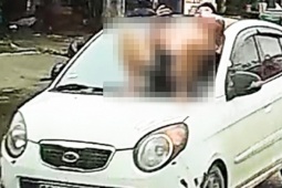 Danh tính thanh niên nằm trên nắp capo ô tô đang chạy ở Hà Nội