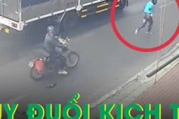 Màn truy đuổi nghẹt thở nam thanh niên vờ mua hàng rồi cuỗm vàng bỏ chạy
