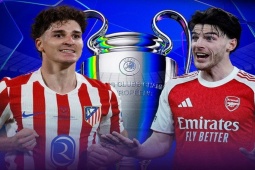 Trực tiếp bóng đá Atletico Madrid - Arsenal:  " Dớp "  gặp các đội bóng Anh của Atletico (Cúp C1)