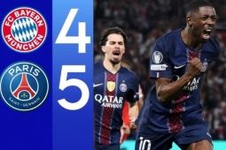 PSG đấu Bayern 9 bàn hay nhất lịch sử bán kết Cúp C1, đếm kỳ tích mỏi tay
