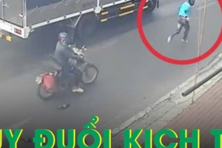 Màn truy đuổi nghẹt thở nam thanh niên vờ mua hàng rồi cuỗm vàng bỏ chạy