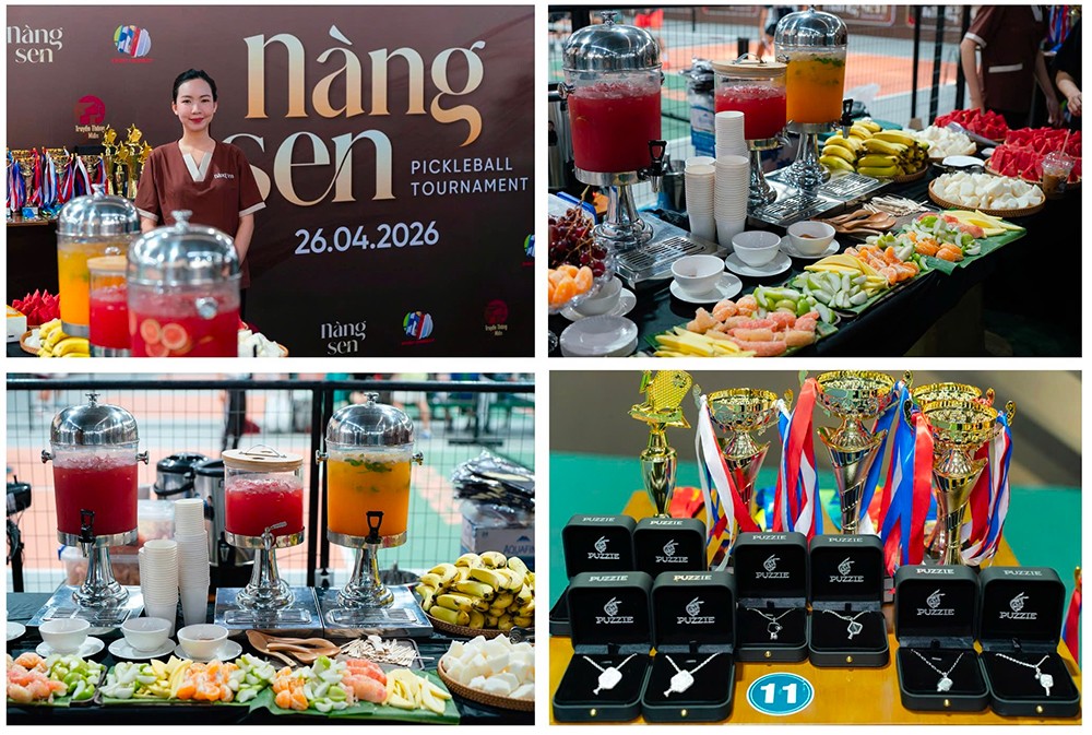 Nàng Sen Pickleball Tournament 2026 nhận được sự quan tâm lớn từ cộng đồng.